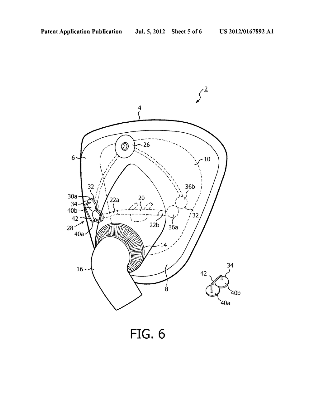PATIENT INTERFACE DEVICE INCLUDING A MECHANISM FOR MANIPULATING THE     POSITION OF AN INTERNAL COMPONENT THEREOF - diagram, schematic, and image 06