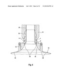 Swirl Element, Inlet Valve, Device and Method for Evaporating or Driving     out Highly Volatile ... diagram and image