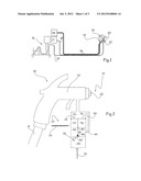 PAINT SPRAYING DEVICE diagram and image