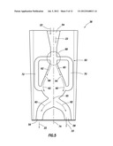 CONICAL FLUIDIC OSCILLATOR INSERTS FOR USE WITH A SUBTERRANEAN WELL diagram and image