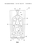 CROSS-FLOW FLUIDIC OSCILLATORS FOR USE WITH A SUBTERRANEAN WELL diagram and image