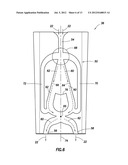 CONE AND PLATE FLUIDIC OSCILLATOR INSERTS FOR USE WITH A SUBTERRANEAN WELL diagram and image