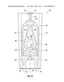 CONE AND PLATE FLUIDIC OSCILLATOR INSERTS FOR USE WITH A SUBTERRANEAN WELL diagram and image