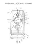 PORTABLE TIRE INFLATOR AND REFLECTIVE DEVICE diagram and image