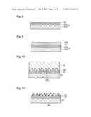 PROCESS FOR PRODUCING ARTICLE HAVING FINE CONCAVO-CONVEX STRUCTURE ON ITS     SURFACE AND PROCESS FOR PRODUCING WIRE-GRID POLARIZER diagram and image