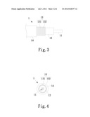 COAXIAL CABLE STRUCTURE WITH EXTRUDED SHIELDING LAYER diagram and image