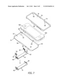 CASE FOR AN ELECTRONIC DEVICE WITH A RESILIENT BAND FOR HOLDING ITEMS diagram and image