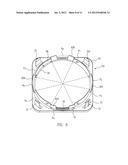 WAFER CONTAINER WITH STAGGERED WALL STRUCTURE diagram and image