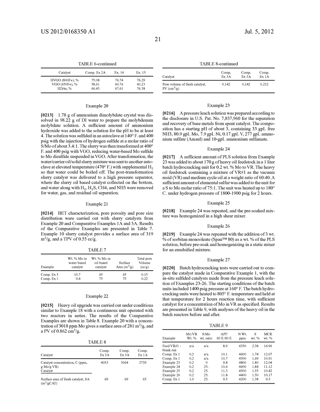 HYDROPROCESSING CATALYSTS AND METHODS FOR MAKING THEREOF - diagram, schematic, and image 29