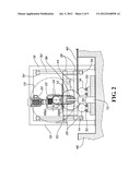 SYSTEM AND METHOD FOR STORAGE AND TEMPORARY INSTALLATION OF SECONDARY     FLOORING SURFACE diagram and image