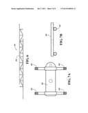 SYSTEM AND METHOD FOR STORAGE AND TEMPORARY INSTALLATION OF SECONDARY     FLOORING SURFACE diagram and image