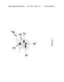 METHOD AND DEVICE FOR DETERMINING THE ADSORPTION OF A GAS ON MATERIALS diagram and image