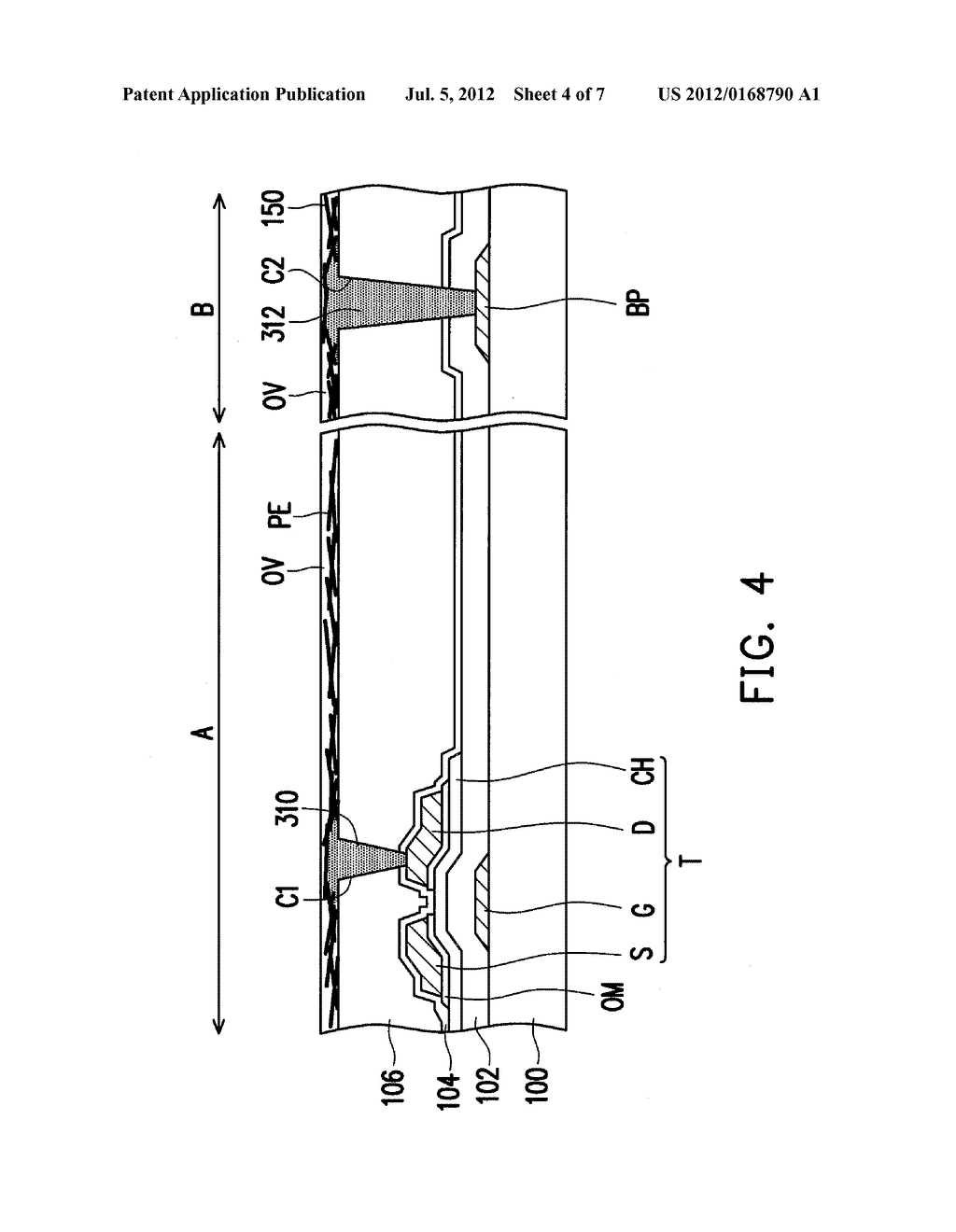 DISPLAY DEVICE STRUCTURE AND MANUFACTURING METHOD THEREOF - diagram, schematic, and image 05