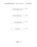 LED DRIVING CIRCUIT diagram and image