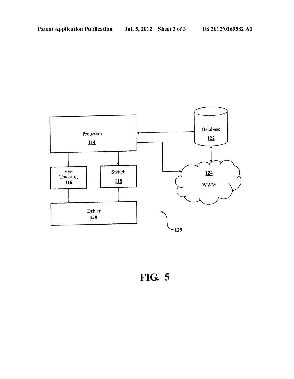 SYSTEM READY SWITCH FOR EYE TRACKING HUMAN MACHINE INTERACTION CONTROL     SYSTEM - diagram, schematic, and image 04