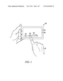 User Interface and Method for Locating an Interactive Element Associated     with a Touch Sensitive Interface diagram and image