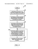 User Interface and Method for Locating an Interactive Element Associated     with a Touch Sensitive Interface diagram and image