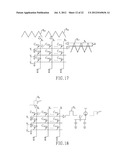 TOUCHABLE SENSING MATRIX UNIT, A CO-CONSTRUCTED ACTIVE ARRAY SUBSTRATE     HAVING THE TOUCHABLE SENSING MATRIX UNIT AND A DISPLAY HAVING THE     CO-CONSTRUCTED ACTIVE ARRAY SUBSTRATE diagram and image