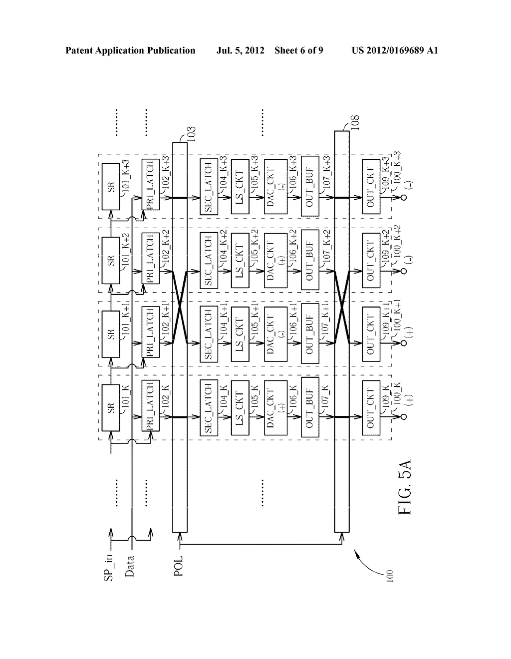 SOURCE DRIVER UTILIZING MULTIPLEXING DEVICE AND SWITCHING DEVICE - diagram, schematic, and image 07