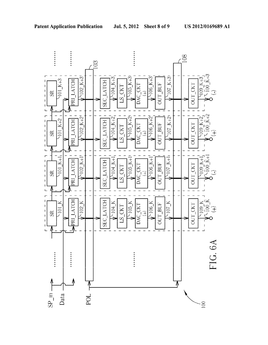 SOURCE DRIVER UTILIZING MULTIPLEXING DEVICE AND SWITCHING DEVICE - diagram, schematic, and image 09