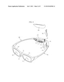 GLASSES FOR THREE-DIMENSIONAL IMAGE DISPLAY APPARATUSES diagram and image