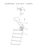 METERING APPARATUS  AND METHOD FOR INTRODUCING A POWDERY MEDIUM INTO A     FLUID diagram and image