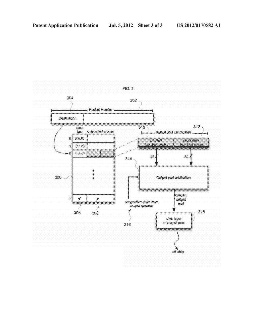 SYSTEMS AND METHODS FOR DYNAMIC ROUTING IN A MULTIPROCESSOR NETWORK USING     LOCAL CONGESTION SENSING - diagram, schematic, and image 04