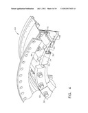 MOUNTING APPARATUS FOR LOW-DUCTILITY TURBINE SHROUD diagram and image