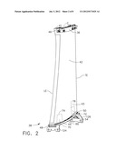 VANE WITH SPAR MOUNTED COMPOSITE AIRFOIL diagram and image