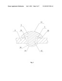 RUBBER VALVE FOR SEALING A BATTERY AND A LITHIUM ION BATTERY HAVING THE     SAME diagram and image