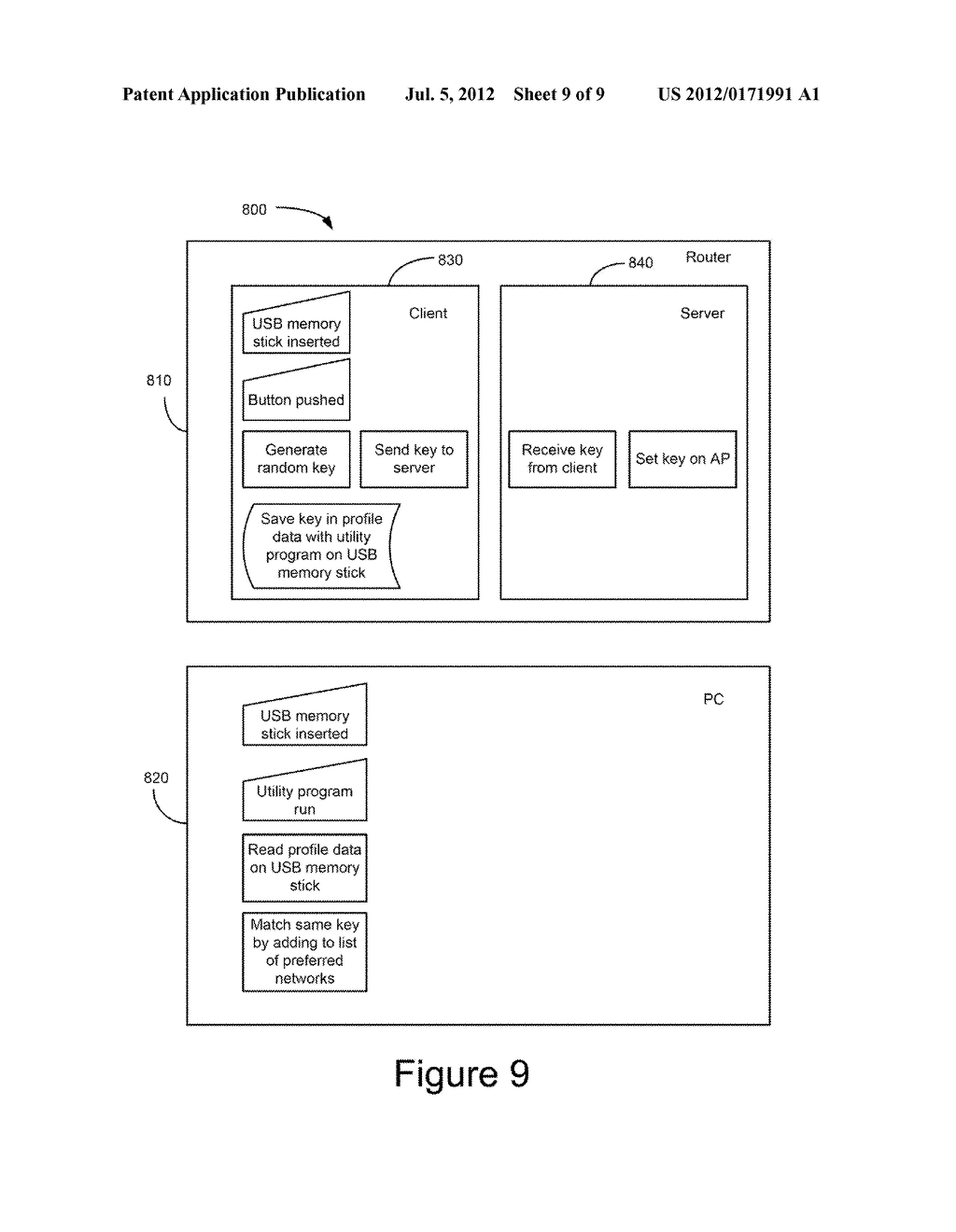 METHOD AND APPARATUS FOR CONFIGURING NODES IN A WIRELESS NETWORK - diagram, schematic, and image 10