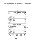 APPARATUS, AND ASSOCIATED METHOD, FOR PROVIDING INDICATION OF RULE-BASED     ACTIVITY AT AN ELECTRONIC DEVICE diagram and image