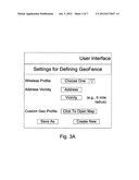 Use of geofences for location-based activation and control of services diagram and image