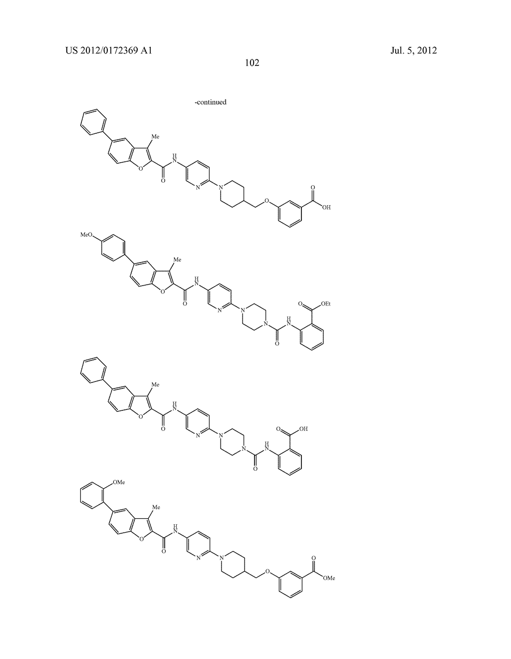 INHIBITORS OF DIACYLGLYCEROL ACYLTRANSFERASE - diagram, schematic, and image 103