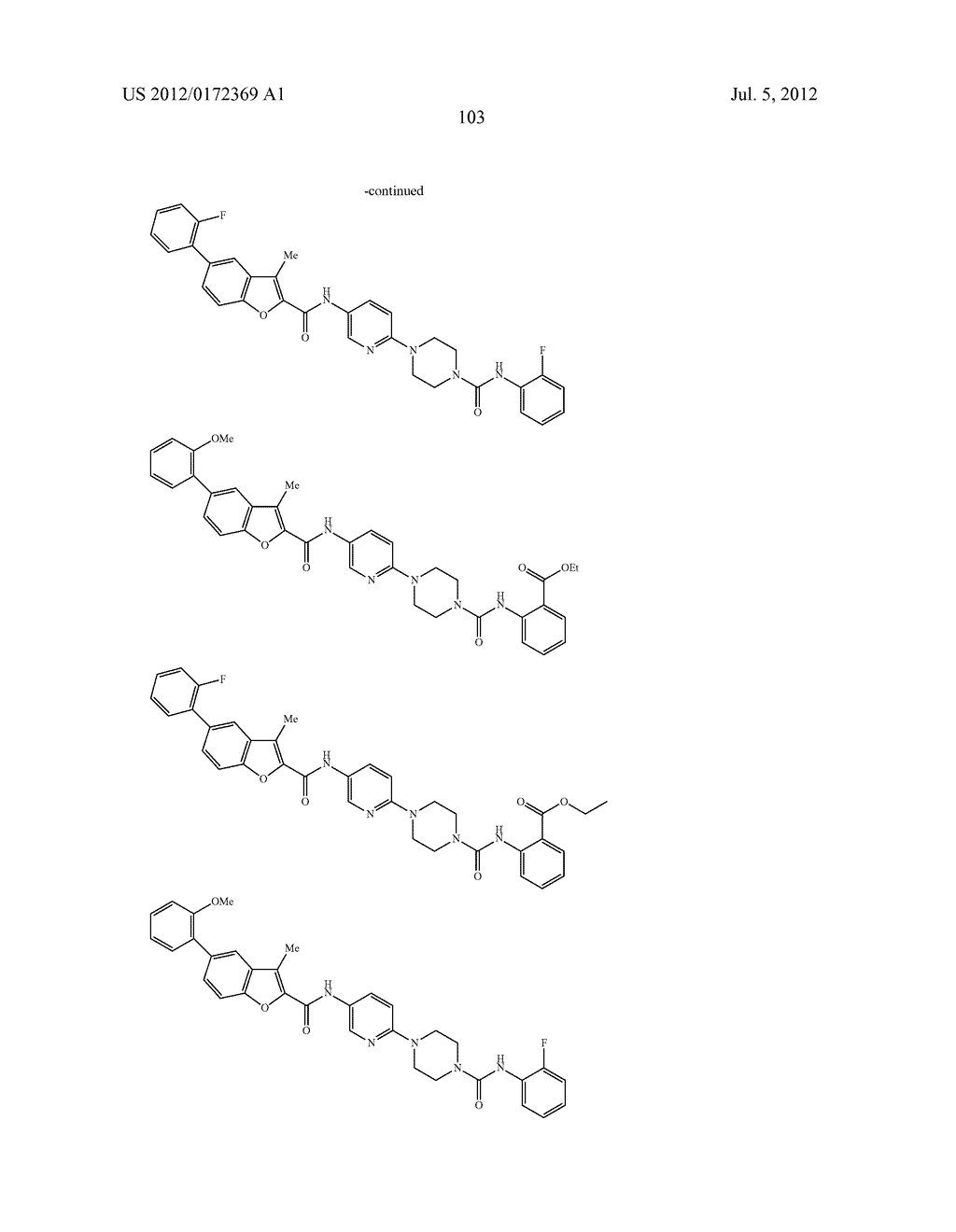 INHIBITORS OF DIACYLGLYCEROL ACYLTRANSFERASE - diagram, schematic, and image 104