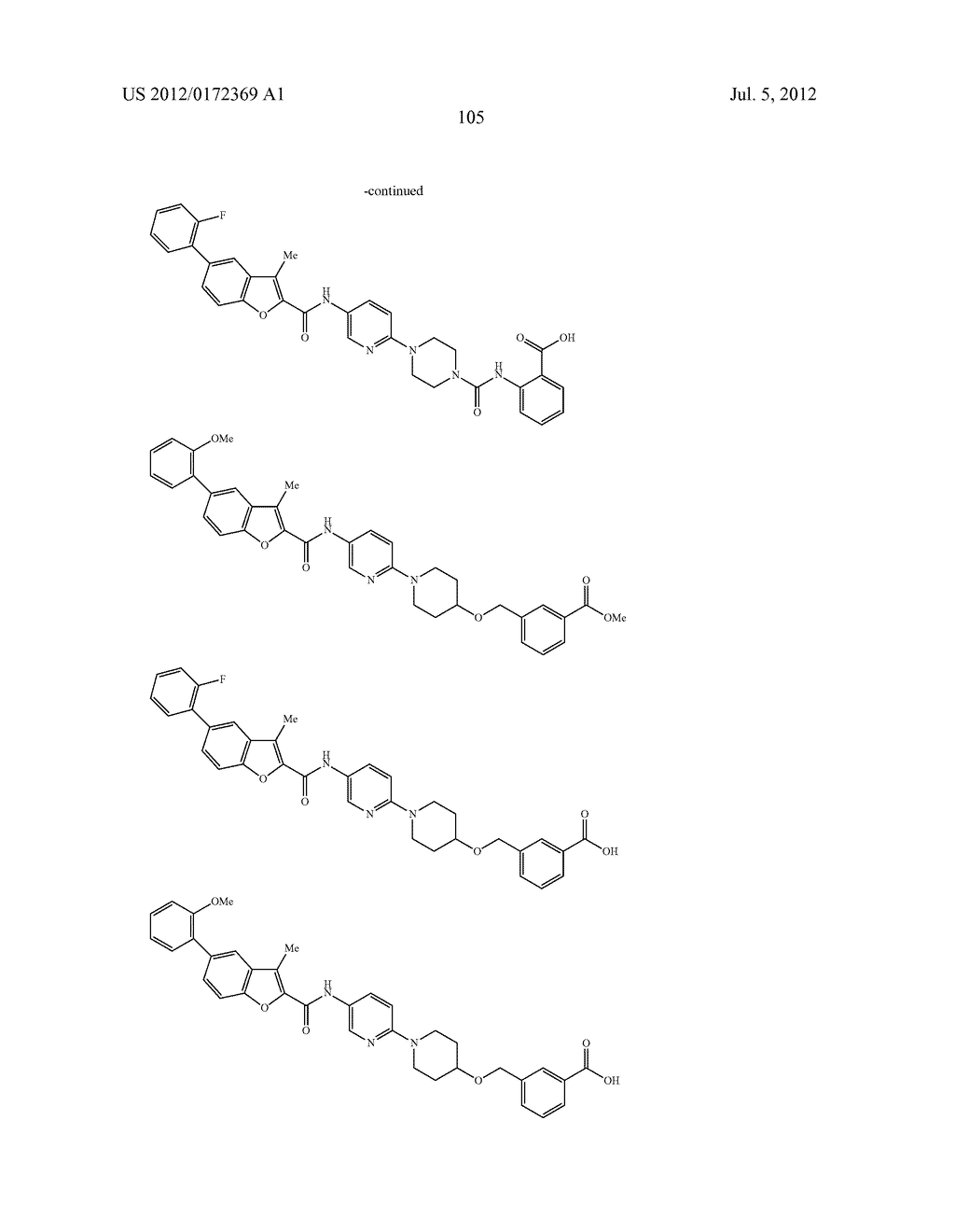 INHIBITORS OF DIACYLGLYCEROL ACYLTRANSFERASE - diagram, schematic, and image 106