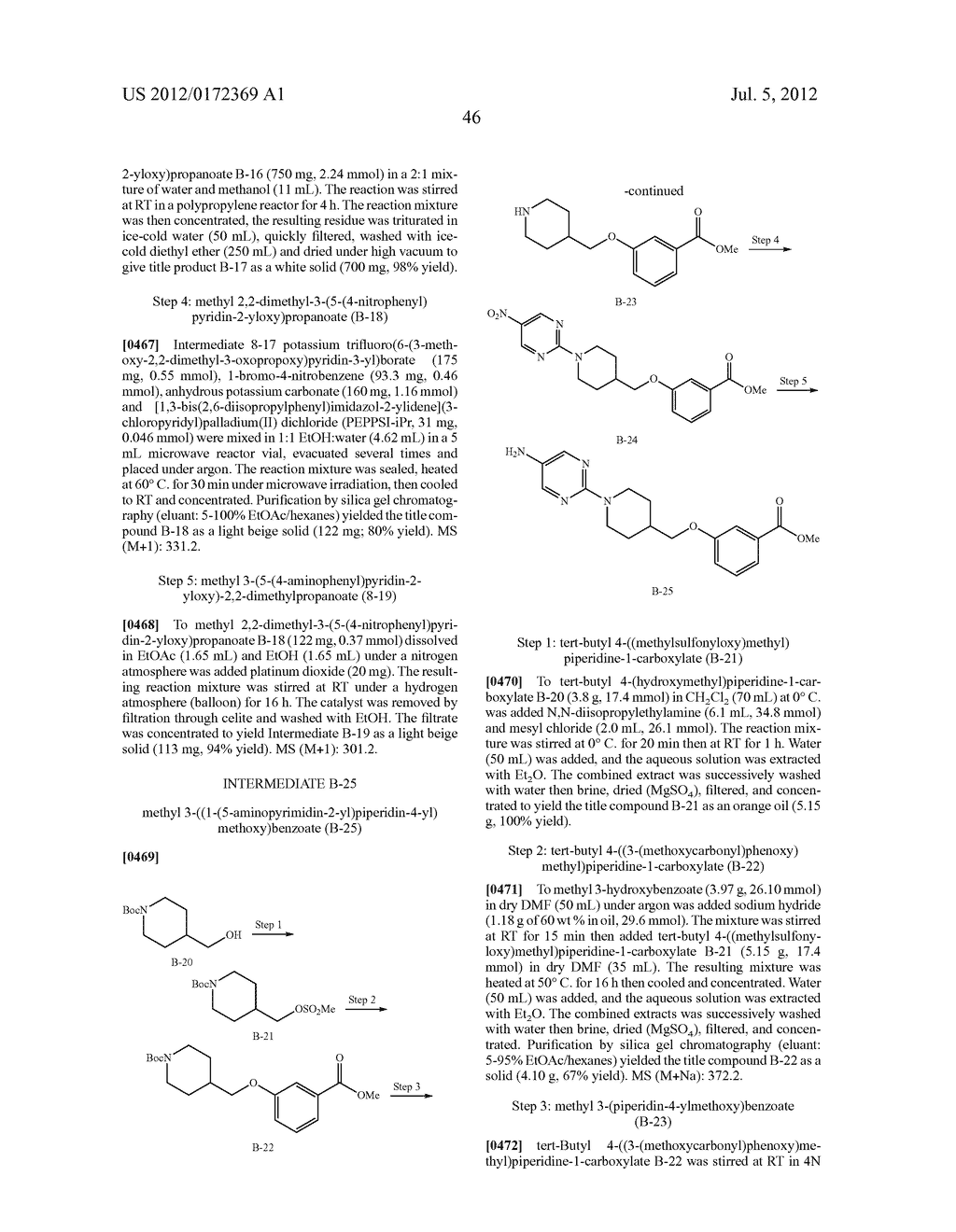 INHIBITORS OF DIACYLGLYCEROL ACYLTRANSFERASE - diagram, schematic, and image 47