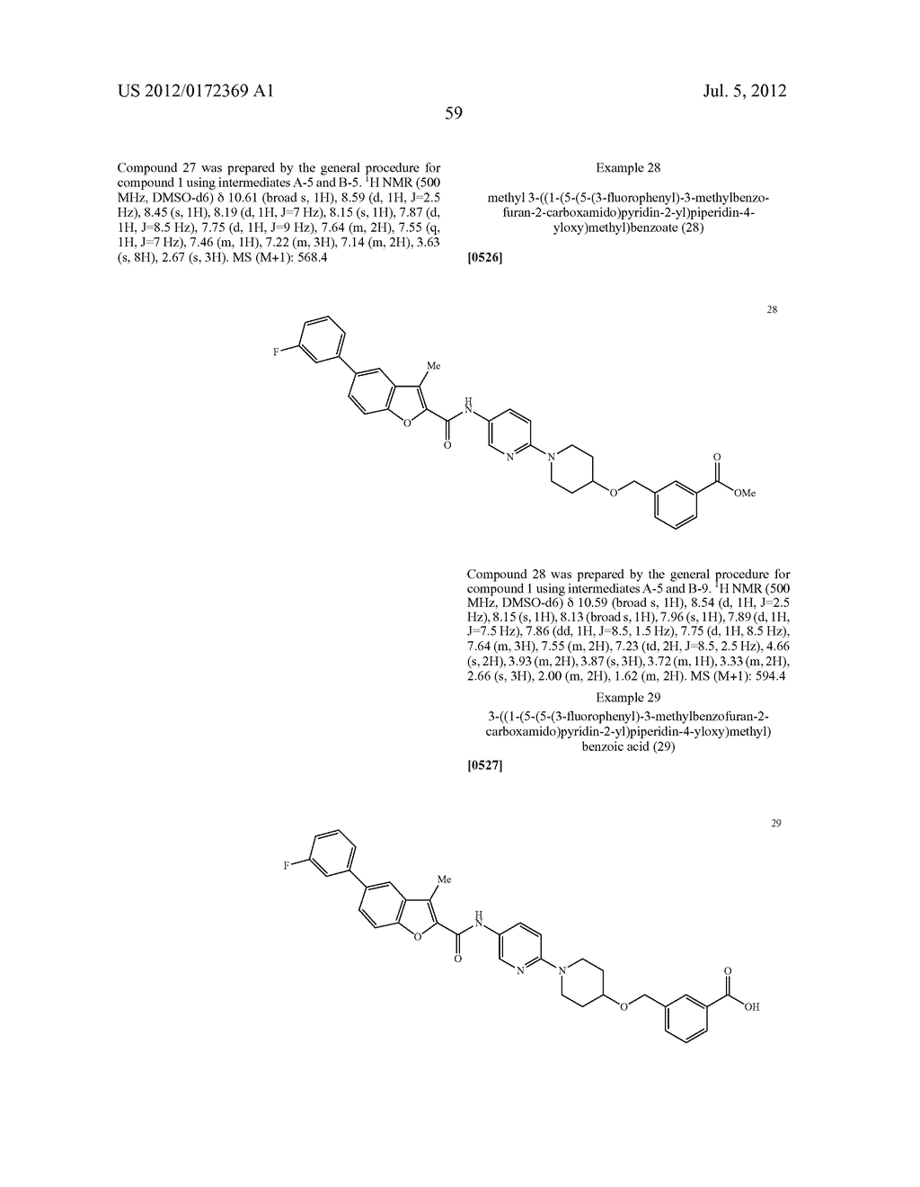 INHIBITORS OF DIACYLGLYCEROL ACYLTRANSFERASE - diagram, schematic, and image 60