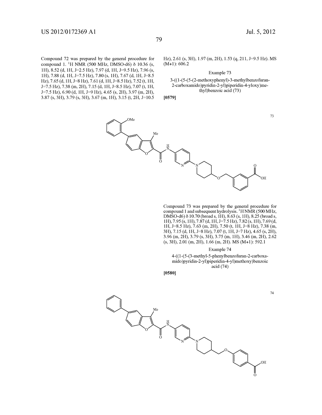 INHIBITORS OF DIACYLGLYCEROL ACYLTRANSFERASE - diagram, schematic, and image 80