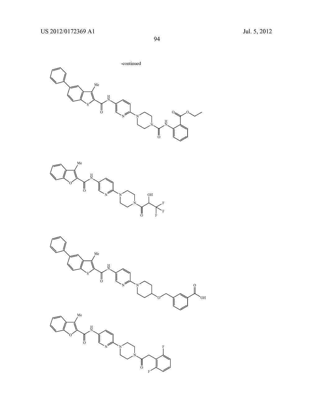 INHIBITORS OF DIACYLGLYCEROL ACYLTRANSFERASE - diagram, schematic, and image 95