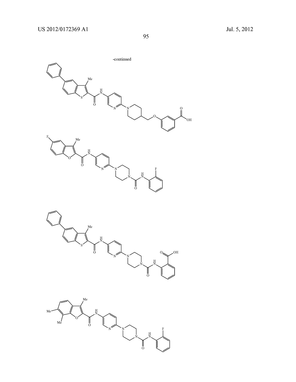 INHIBITORS OF DIACYLGLYCEROL ACYLTRANSFERASE - diagram, schematic, and image 96