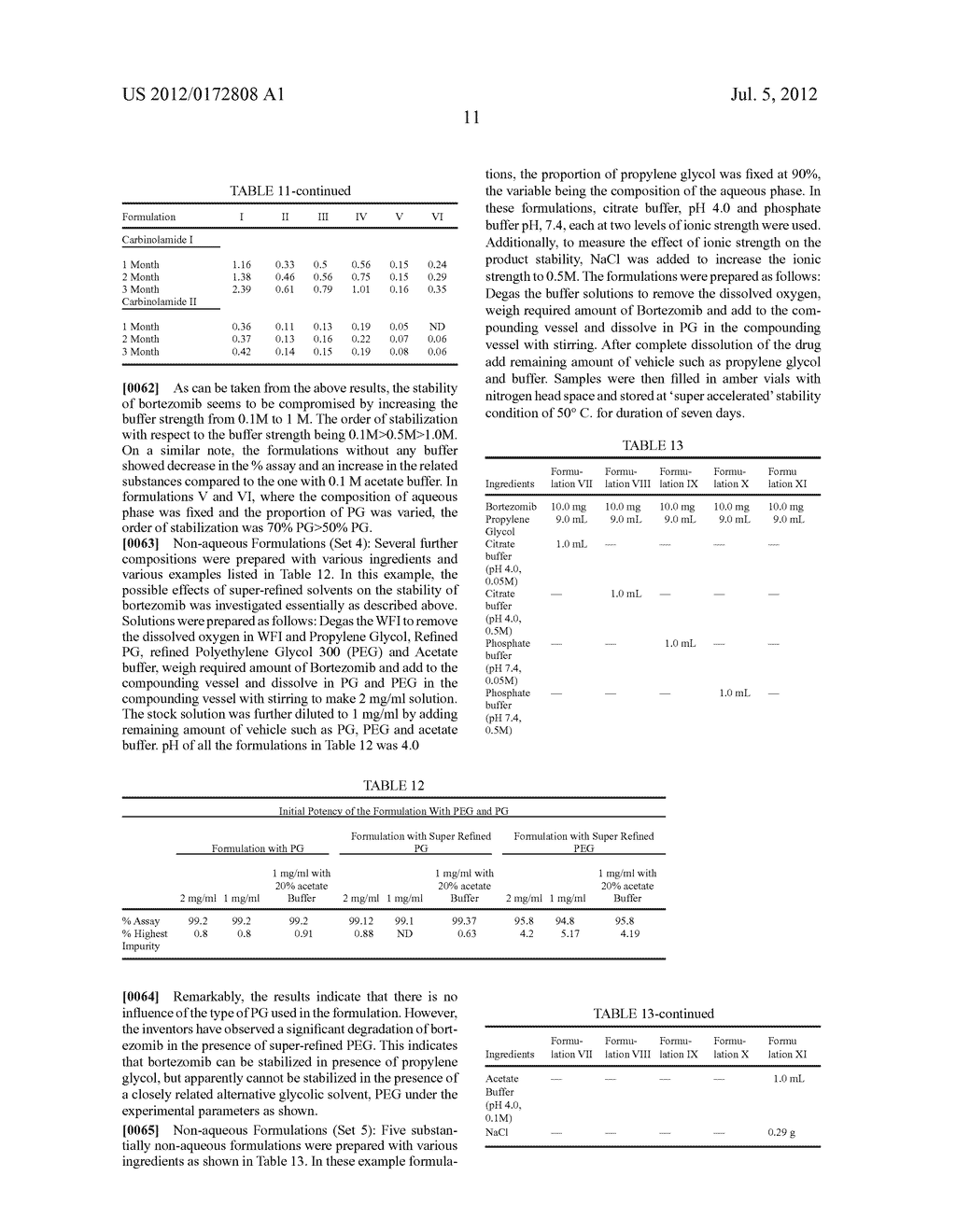 Stable Bortezomib Formulations - diagram, schematic, and image 12