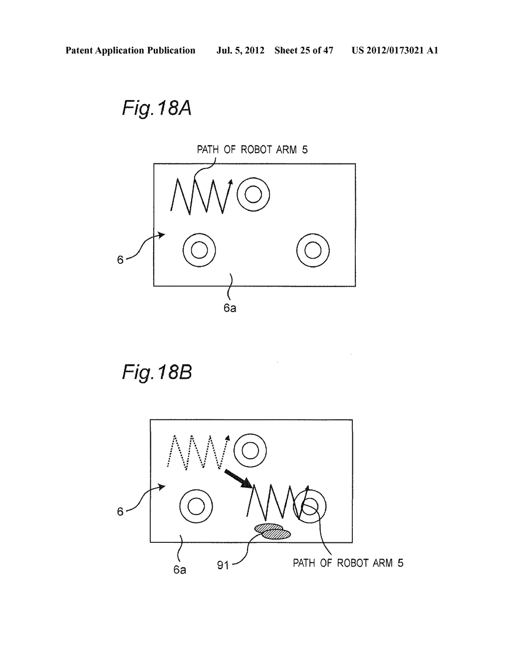 CONTROL APPARATUS AND CONTROL METHOD FOR ROBOT ARM, ROBOT, CONTROL PROGRAM     FOR ROBOT ARM, AND ROBOT ARM CONTROL-PURPOSE INTEGRATED ELECTRONIC     CIRCUIT - diagram, schematic, and image 26