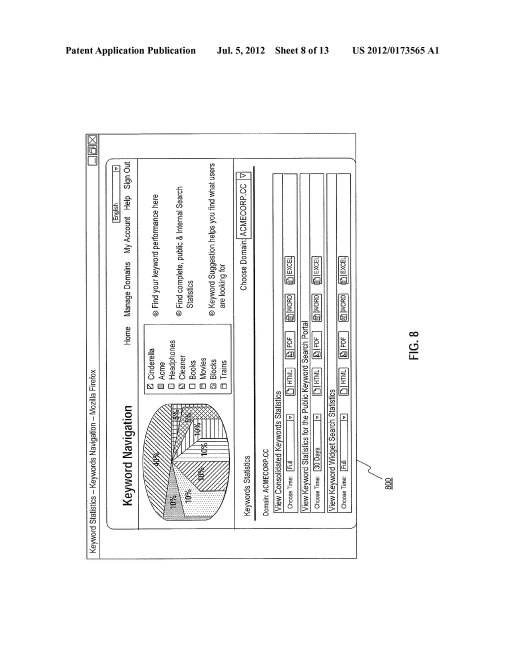 Systems and Methods for Creating and Using Keyword Navigation on the     Internet - diagram, schematic, and image 09