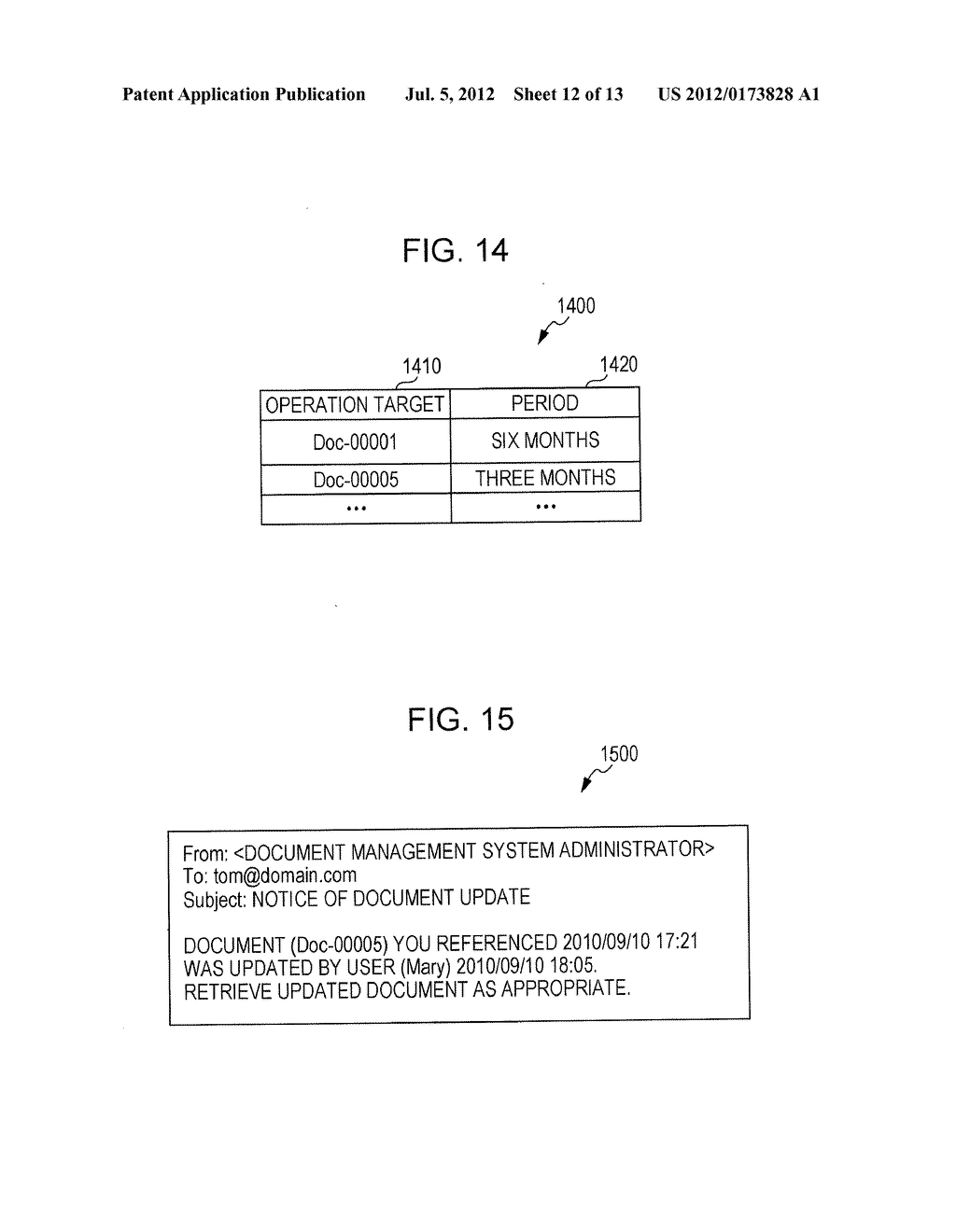 INFORMATION PROCESSING APPARATUS, INFORMATION PROCESSING METHOD, AND     COMPUTER READABLE MEDIUM STORING PROGRAM - diagram, schematic, and image 13