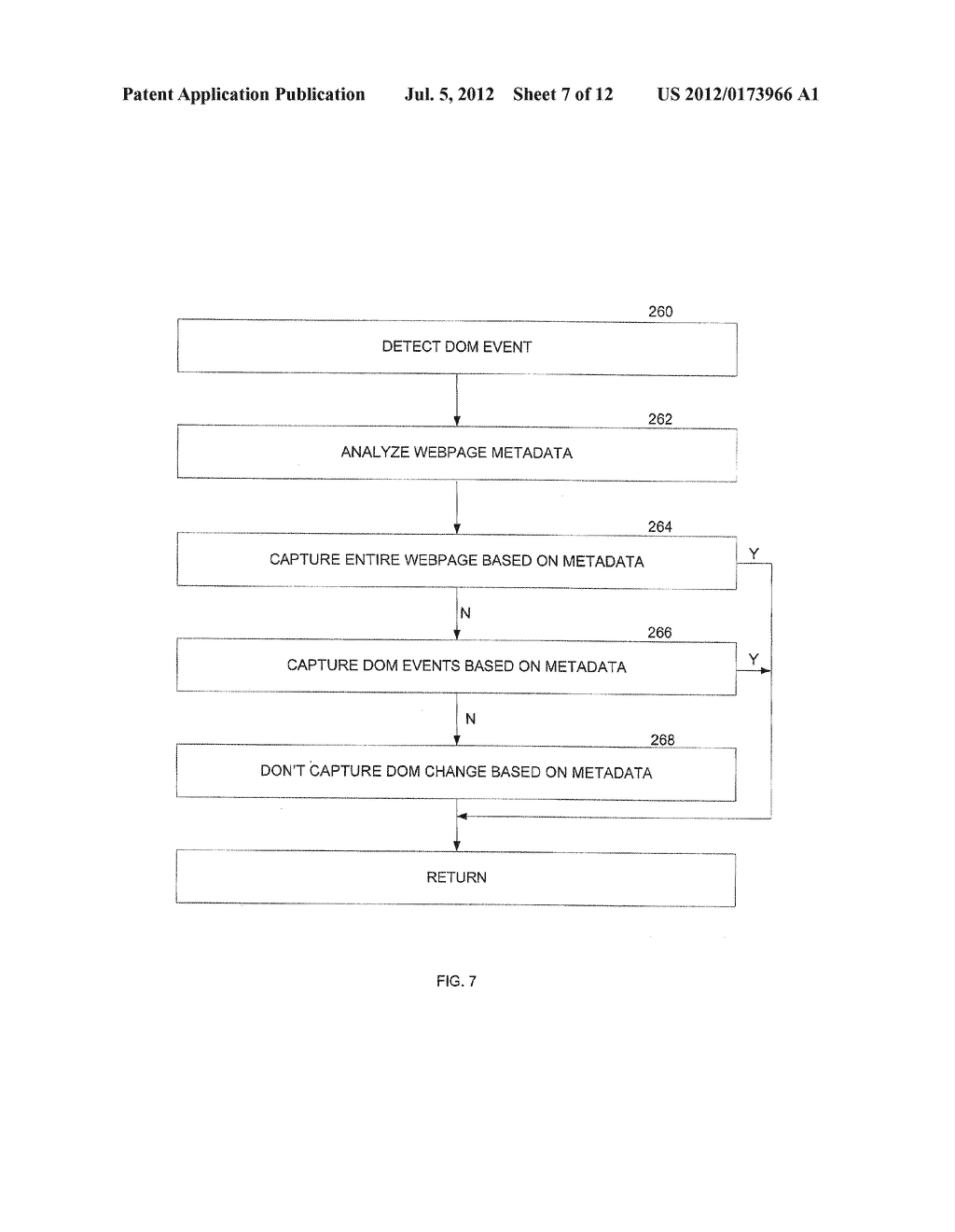 METHOD AND APPARATUS FOR INTELLIGENT CAPTURE OF DOCUMENT OBJECT MODEL     EVENTS - diagram, schematic, and image 08