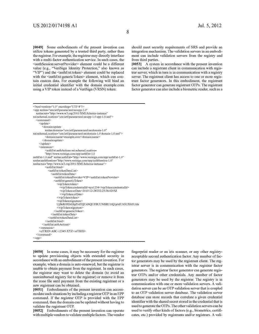 Shared Registration Multi-Factor Authentication Tokens - diagram, schematic, and image 09