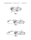 Folding utility knives with retractable blade diagram and image