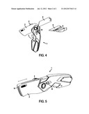 Folding utility knives with retractable blade diagram and image