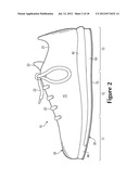 Article Of Footwear Having A Sole Structure Incorporating A Plate And     Chamber diagram and image